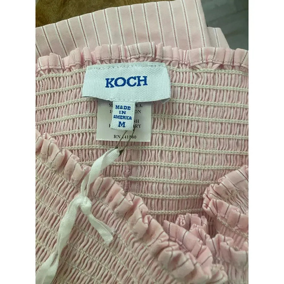 Koch Erica Pink Stripe Skirt Size Medium - Picture 8 of 10